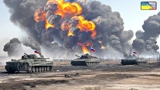 DEATH DUEL ON THE FRONT LINE! Russia's Strongest Tank Destroyed by German LEOPARD