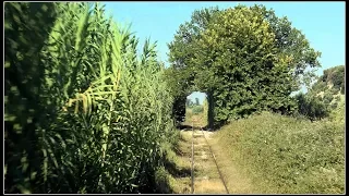 Driver's View... Train Ancient Olympia - Katakolo [ 1882 - 83 line construction ] Part 1/3