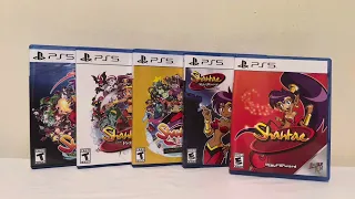 Unboxing Shantae Games From Limited Run Games for PlayStation 5