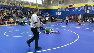 126lbs - Tyler Watt - Wake Forest vs. Liam Hickey - Cardinal Gibbons - 2-11-2023 Championship Final