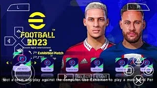 EFOOTBALL PES 2023 PPSSPP+LATEST TRANSFER+NEW KIT UPDATE+PS5 GRAPHICS+ISO FILE DOWNLOAD