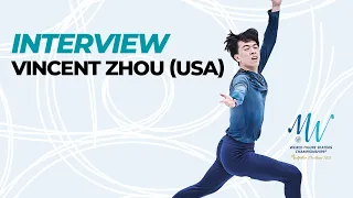 Interview: Vincent Zhou (USA) | Montpellier 2022 | #WorldFigure