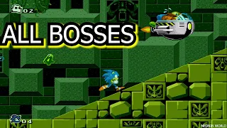 Genesis rom Sonic The Hedgehog MT All Bosses (Full HD)