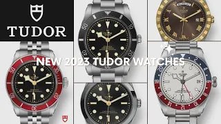 The New 2023 Tudor Watches | New Black Bay Divers And GMT