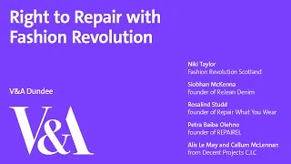 Right to Repair with Fashion Revolution