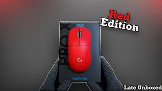 G Pro Superlight Red Edition - ASMR Unboxing