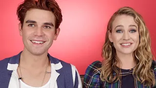 KJ Apa And Britt Robertson Find Out How Well They Know Each Other