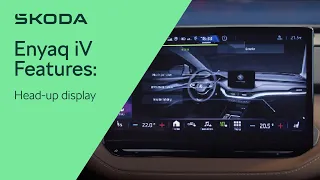 Enyaq iV Features: Head-Up Display