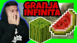 🍉Como  hacer la MEJOR GRANJA de Sandia en Minecraft (JAVA O BEDROCK) 🍉