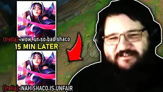 This Irelia trash talks me all game long... but I get the last laugh 🤭