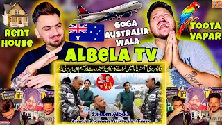 Albela Tv Goga Pasroori and Saleem Albela Tour of Australia funny video standup comedy @reacthub