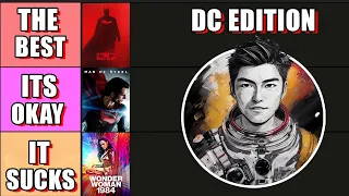 RANKING ALL THE DC MOVIES AND SHOWS