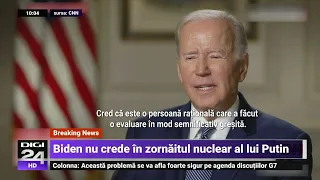 Biden nu crede că Putin va folosi arma nucleară tactică