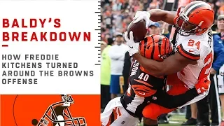 How Freddie Kitchens Turned Around the Browns Offense | NFL Film Review