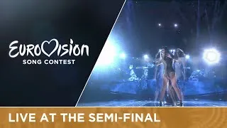 Iveta Mukuchyan - LoveWave (Armenia) Live at Semi - Final 1 at the 2016 Eurovision Song Contest