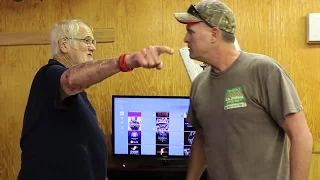 PSYCHO DAD VS ANGRY GRANDPA!