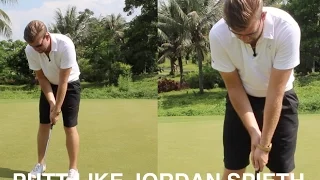 HOW TO PUTT CROSS HANDED LIKE JORDAN SPIETH