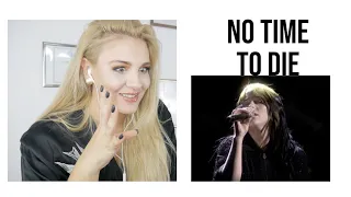 Vocal Coach|Reacts Billie Eilish - No Time To Die (Live From The BRIT Awards, London)