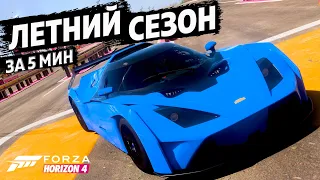 ЛЕТНИЙ СЕЗОН ЗА 5 МИНУТ ►29 июня 2023 ► Forza Horizon 4