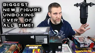 Biggest New Figure Unboxing / Pile of Loot Haul of All Time