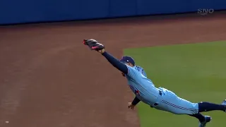 George Springer Makes CATCH OF THE YEAR! | Blue Jays vs. Mets (July 24, 2021)
