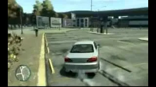 GTA 4: первые уроки дрифта (1)