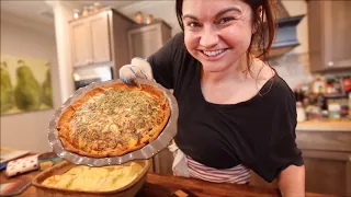 Cook Birthday Brunch with Me (Versatile Farmhouse Quiche & Never buy syrup again)