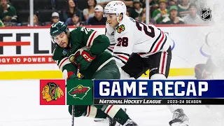 Blackhawks @ Wild 9/30 | NHL Highlights 2023