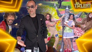 The Wizard of Oz wins a never seen GOLDEN BUZZER | Auditions 9 | Spain's Got Talent 7 (2021)