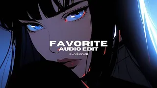 favorite - isabel larosa [edit audio]