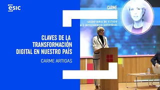 Carme Artigas. Claves de la transformación digital en nuestro país -  HEM 2021