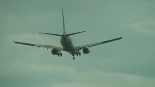 London Heathrow Crosswind Landing