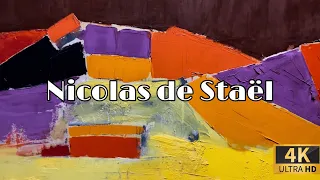 🇫🇷[PARIS EXPO]  NICOLAS DE STAËL #MUSÉE D'ART MODERN# (4K ULTRA HIGH DEFINITION) 13/JANUARY/2024