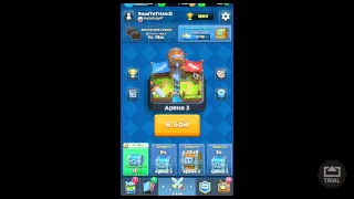 Clash Royale Непобедимая колода карт для 3 - 6 арены !