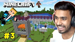 MIBEST /AUTOMATIC IRON /FARM IN MINECRAFT/ FOR HEROBRINE SMP #3 #ajwa gaming