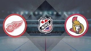 Обзор матча Детройт - Оттава / RED WINGS VS SENATORS DECEMBER 29, 2016 HIGHLIGHTS