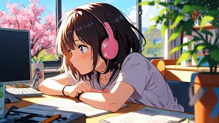 Chill Lofi Music ~ Spring Vibes - Sounds to relax, study And Sleep😴📚 Lofi mix to Work, Stress Relief