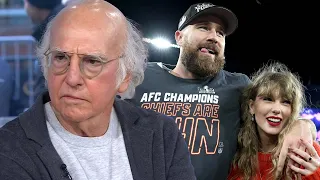 Taylor Swift and Travis Kelce Chat SHUT DOWN by Larry David on Today