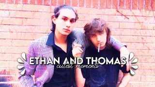 Ethan and Thomas cute/rare moments - [sub eng]