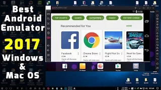 TOP 4 BEST Android Emulators (2017) *FREE* [Windows & Mac OS]