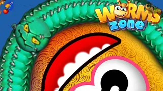 🐍 WORMATE ZONE.IO || Vùng giun đất #538 BIGGEST SNAKE | Epic Worms Zone Best Gameplay | Trần Hùng 83