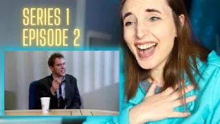 CANADIAN REACTS TO PEEP SHOW | Series 1  Episode 2 | The Interview