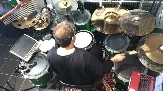 Earth, Kiss, and Fire - I Was Made for Boogie Wonderland .Drum Cover