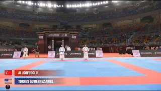 Ali Sofuoglu vs Ariel Torres Gutierrez | Semi-Final Male Kata | Cairo 2024