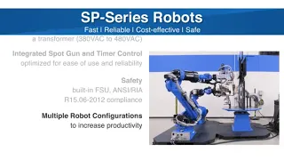 SP-Series Spot Welding Robots