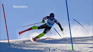 Inside leg activity for the performance skier