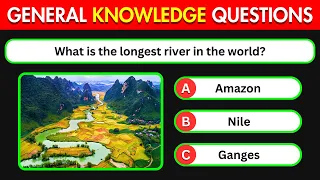 How Great is Your Geography Knowledge ? 🌏💵🗼General Knowledge Quiz #4