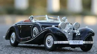 1936 Mercedes Benz 500k Special Roadster Miniature Car