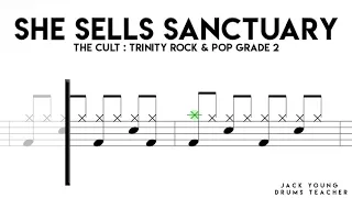 She Sells Sanctuary   Trinity Rock & Pop Drums Grade 2