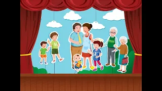 My Funny Family Song | My Family Members Song | Educational English Songs